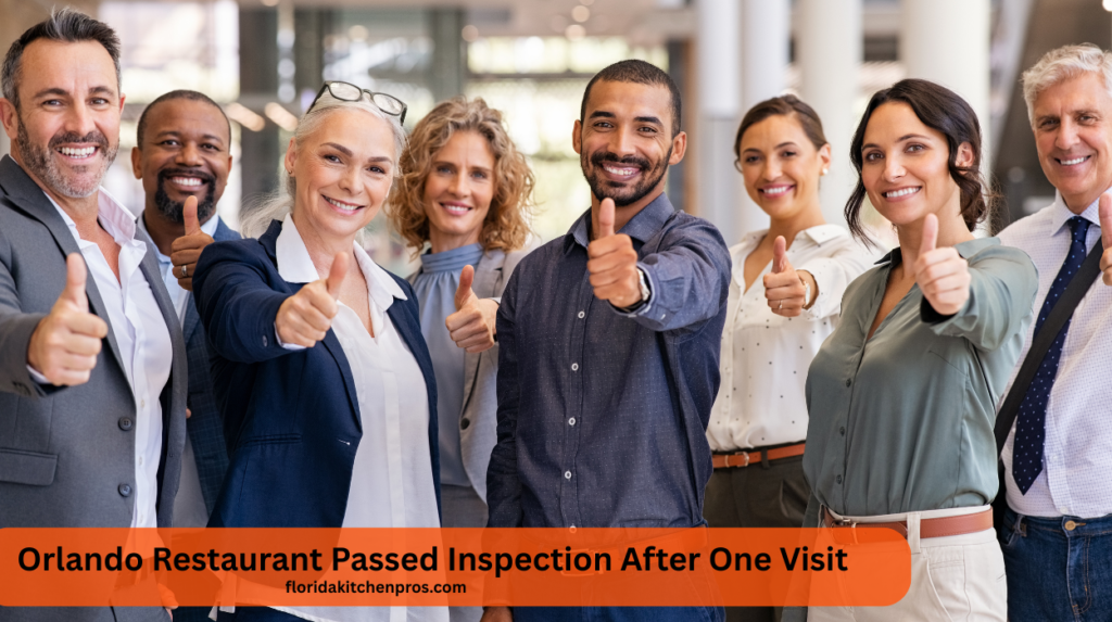 Orlando Restaurant Passed Inspection After One Visit