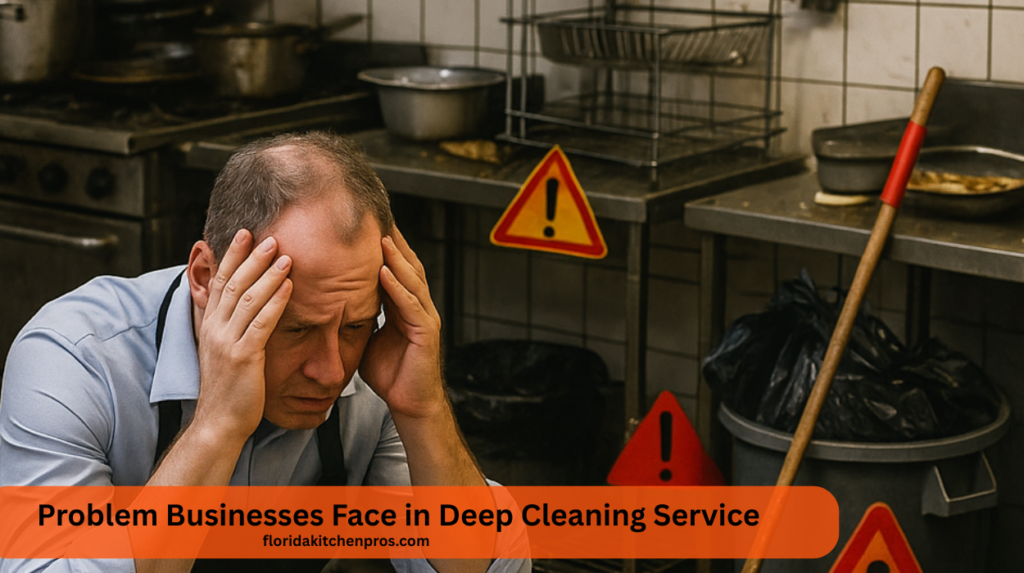 Problem Businesses Face in Deep Cleaning Service