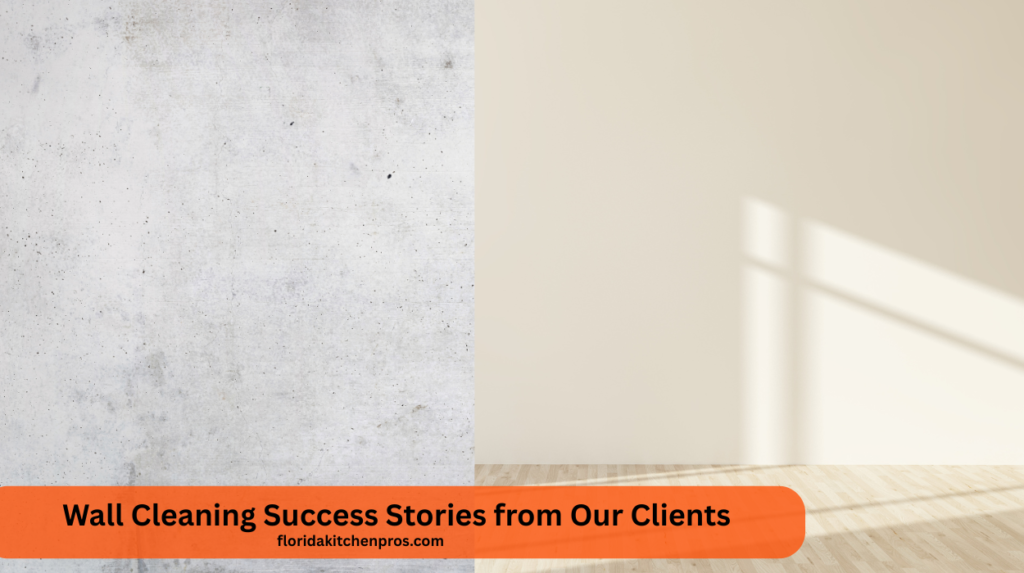 Wall Cleaning Success Stories from Our Clients