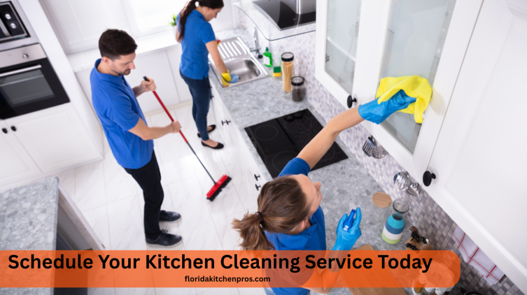 Schedule Your Kitchen Cleaning Service Today