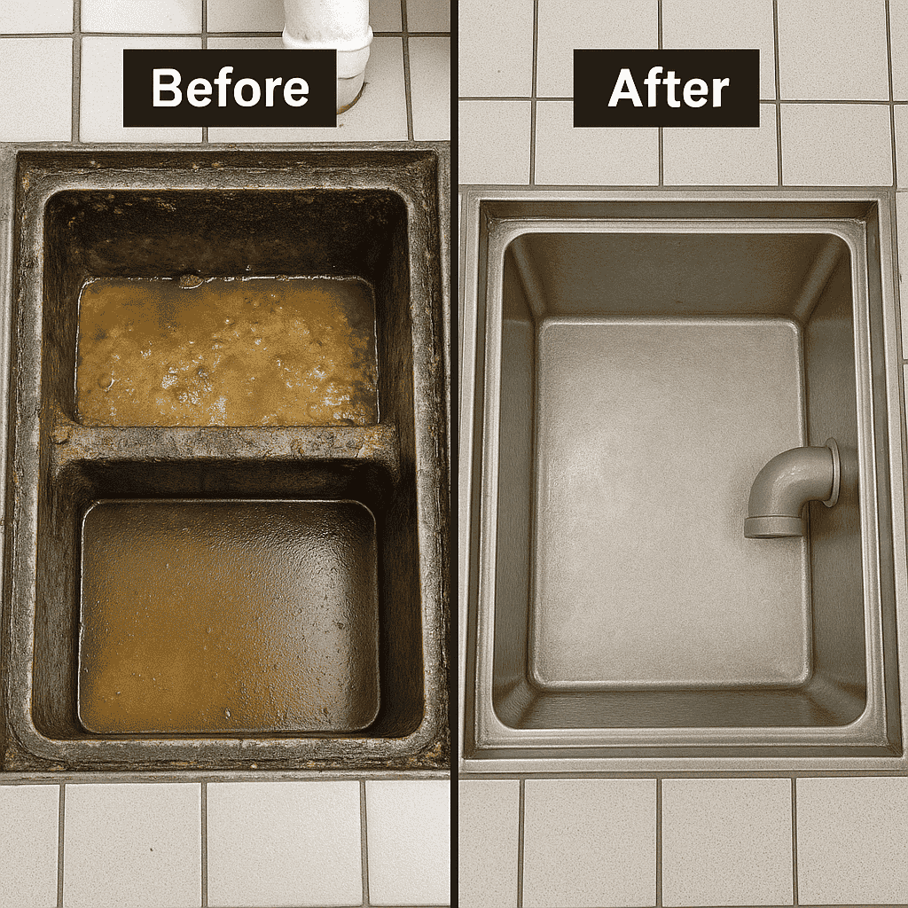 commercial kitchen cleaning