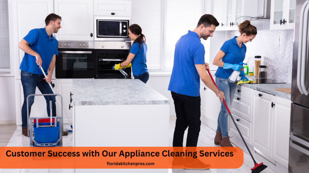 Customer Success with Our Appliance Cleaning Services
